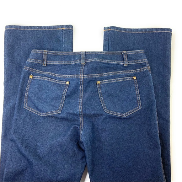 Lafayette 148 Flare Dark Wash Jean - Picture 7 of 7